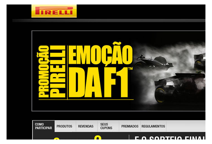 Promoção Pirelli Emoção Da F1